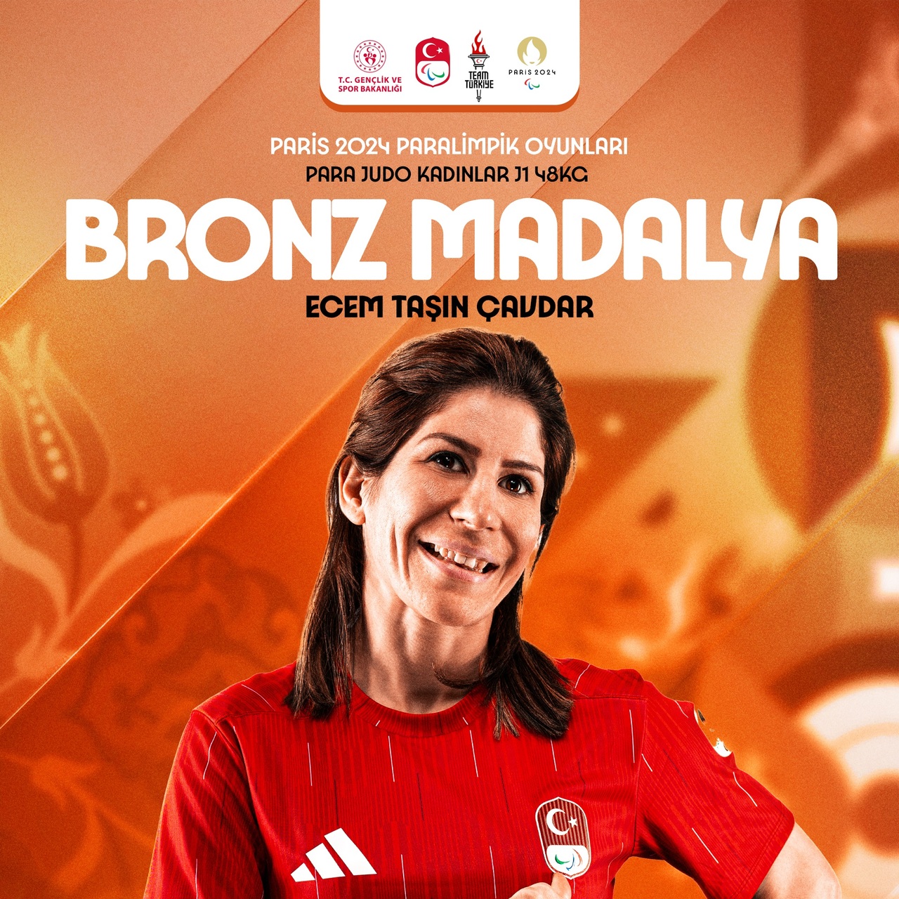 Ecem Taşın Çavdar'dan bronz madalya!