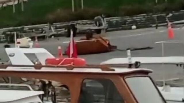 Balıkçıların dikkati kazayı önledi