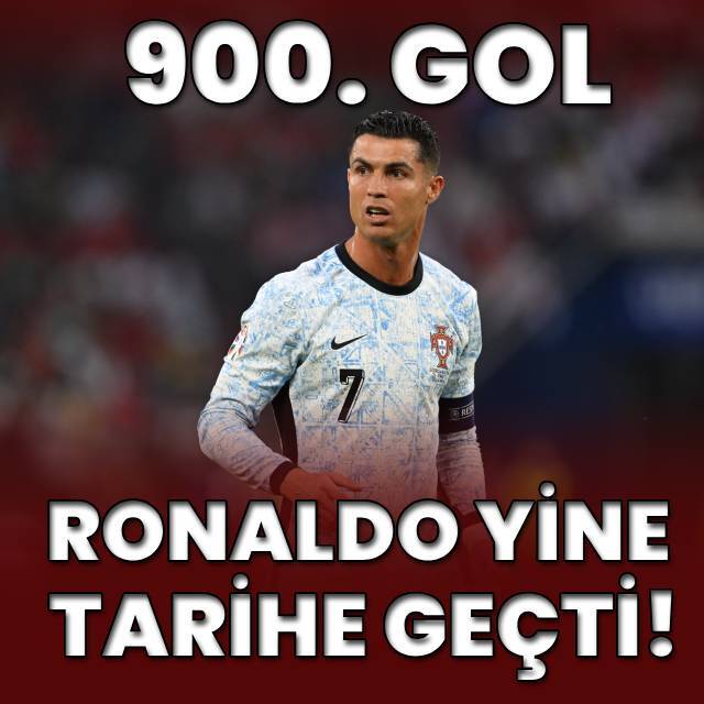 Cristiano Ronaldo tarihe geçti!