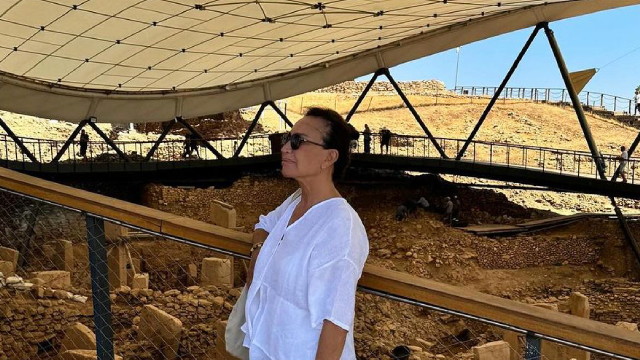 Göbeklitepe'yi ziyaret etti