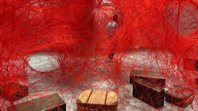 Chiharu Shiota: Dünyalar Arasında sergisi açıldı