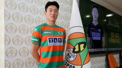 Alanyaspor, Ui-Jo Hwang'ı açıkladı