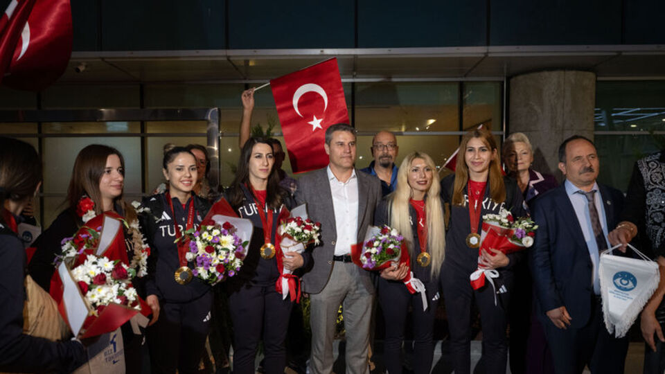 Golbol Milli Takımı'na coşkulu karşılama!