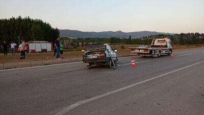 Tokat'taki kaza can aldı!