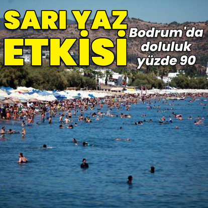 'Sarı yaz' hareketliliği! Doluluk yüzde 90