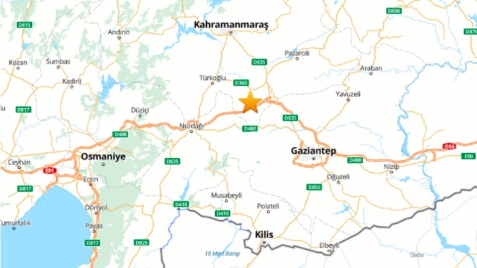 Kahramanmaraş'ta 5 büyüklüğünde deprem!