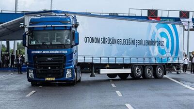 Ford Trucks'ın sürücüsüz kamyonu teste çıktı