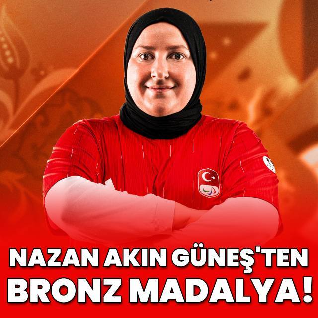 Nazan Akın Güneş'ten bronz madalya!