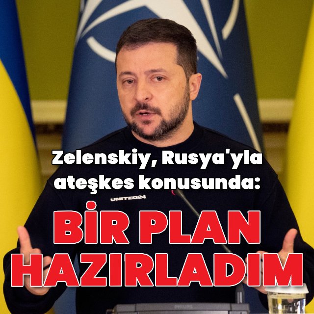 'Bir plan hazırladım'