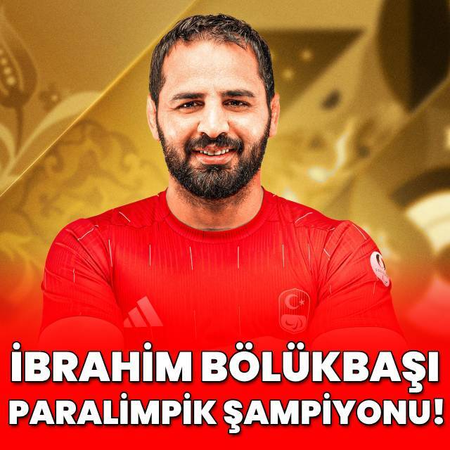 İbrahim Bölükbaşı, Paralimpik şampiyonu!