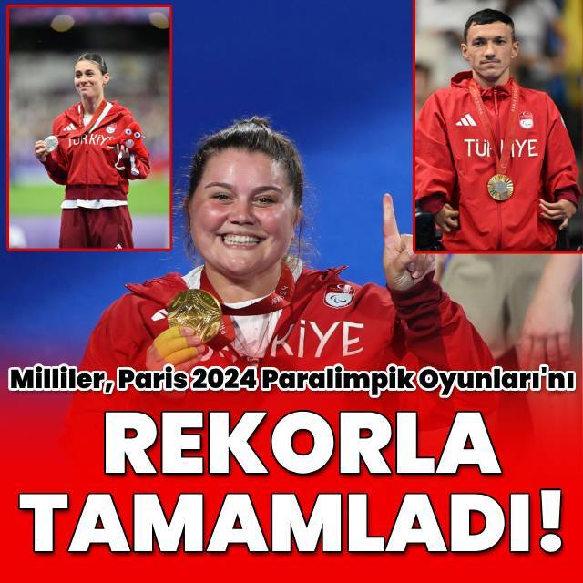 Milli sporcularımızdan Paris'te rekor!