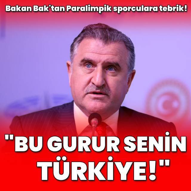 "Bu gurur senin Türkiye!"