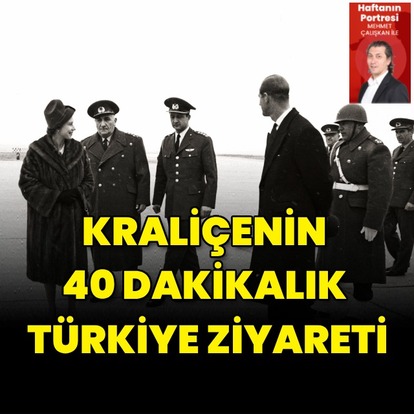  40 dakikalık Türkiye ziyareti