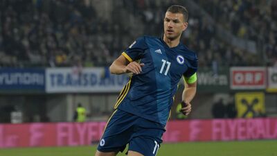 Dzeko'nun golü Bosna Hersek'e yetmedi!