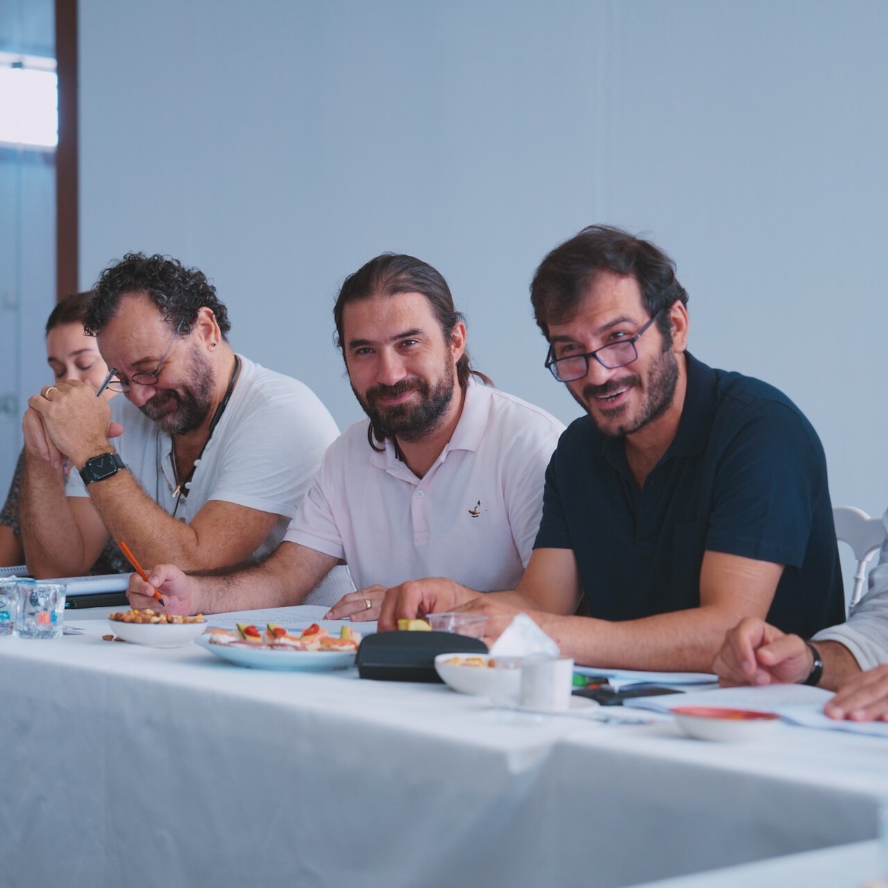 Okuma provasında bir araya geldiler