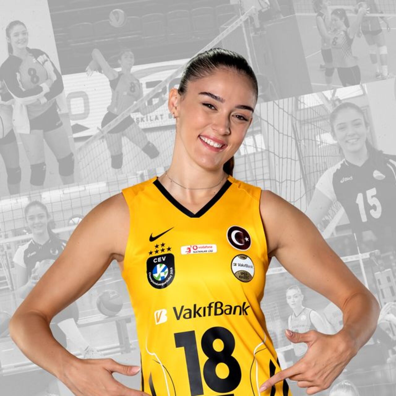 VakıfBank'ın yeni kaptanı Zehra Güneş!