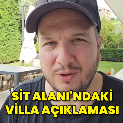  Sit Alanı'ndaki villa açıklaması