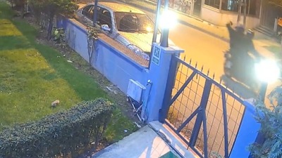 Haraç çetesi önce el bombası attı sonra çelenk yolladı!