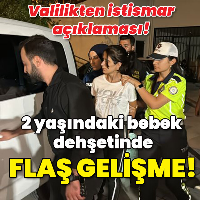 2 yaşındaki bebeğe darp dehşetinde flaş gelişme!