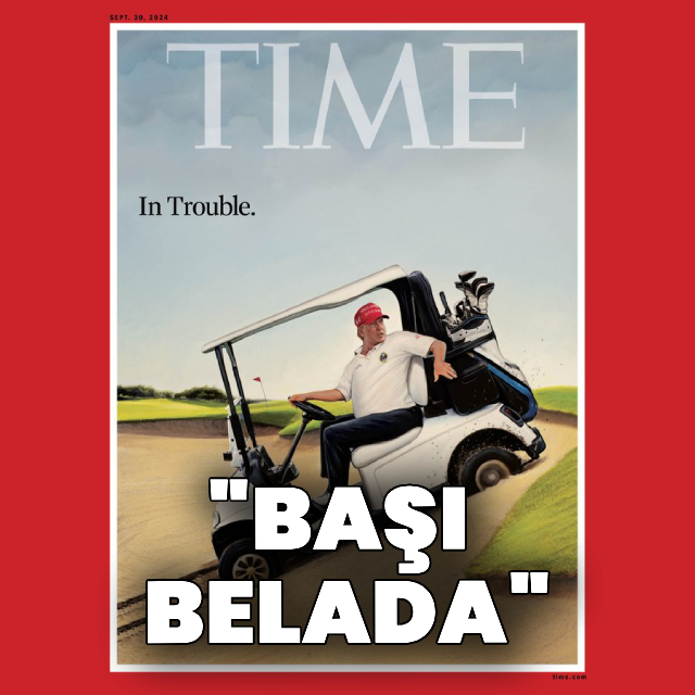 TIME'dan 'Trump' kapağı