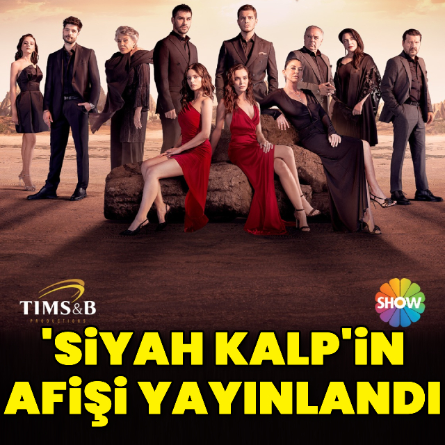 'Siyah Kalp'ten ihtişamlı afiş