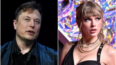 Swift, Harris'e destek verdi, Musk alay etti