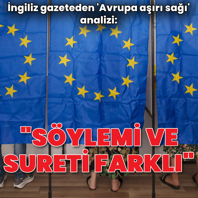 "Aşırı sağın sureti farklı, söylemi farklı"