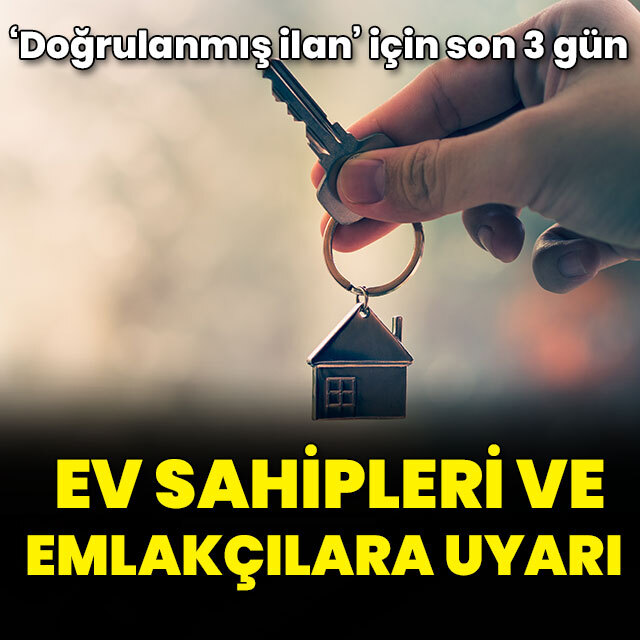 Bakan Bolat'tan ev sahipleri ve emlakçılara uyarı