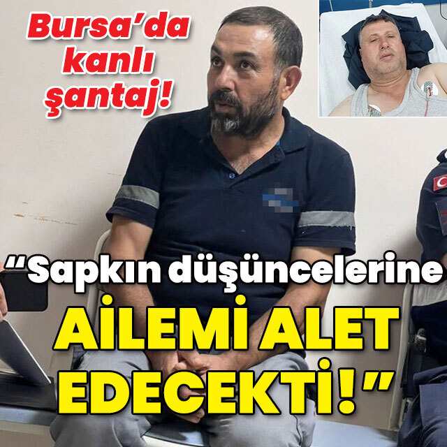 Eşinin fotoğraflarıyla 'şantaj' iddiası kanlı bitti!