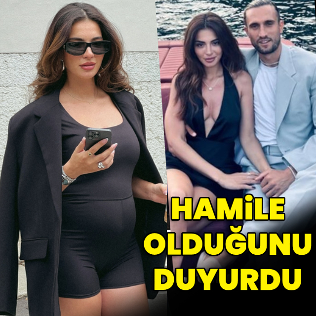 Hamile olduğunu duyurdu