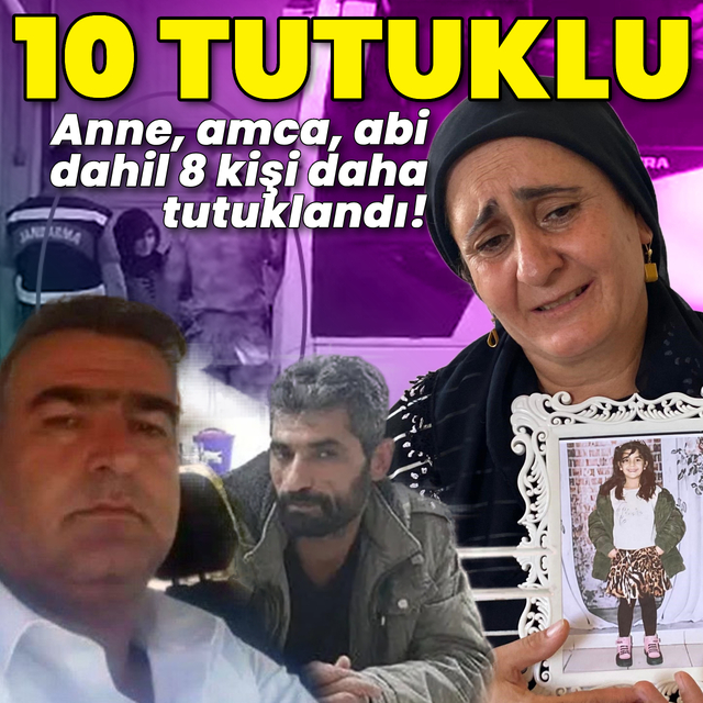 Narin Güran cinayetinde 8 zanlı daha tutuklandı