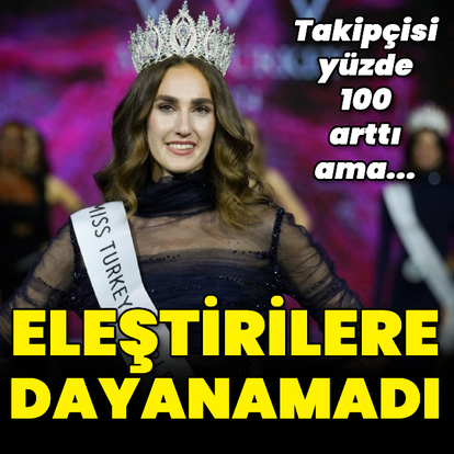  Eleştirilere dayanamadı