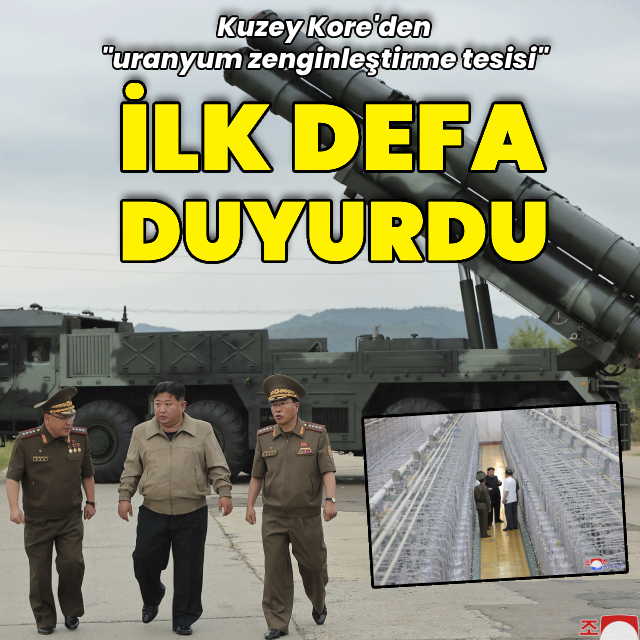 Kuzey Kore ilk defa duyurdu!