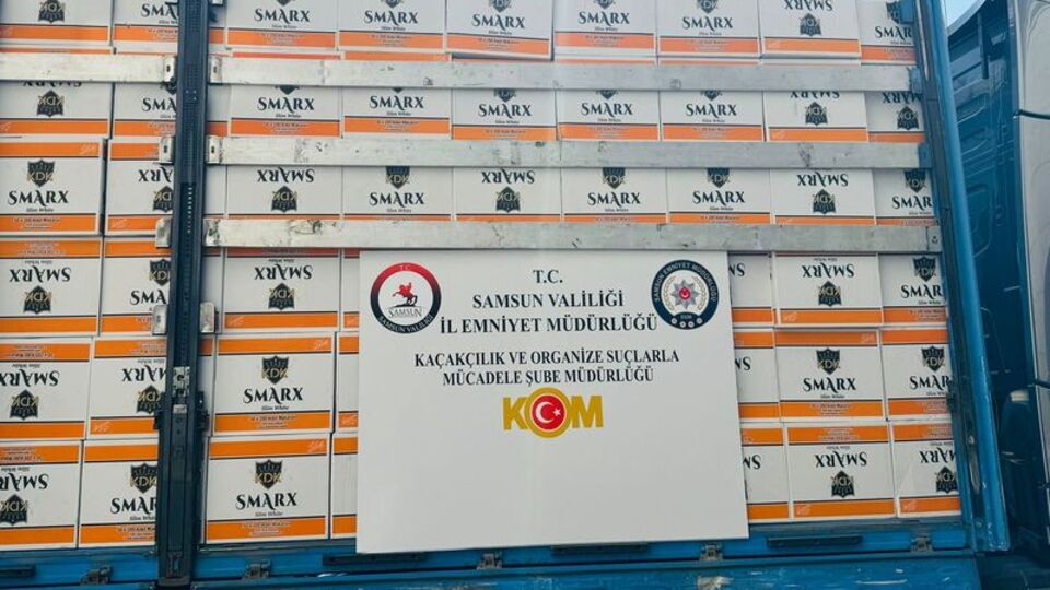 5 milyon 730 bin makaron ele geçirildi