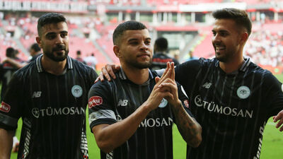 Konya'yı Pedrinho uçurdu!