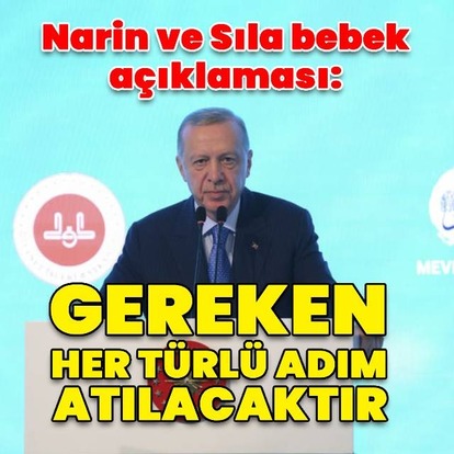  Cumhurbaşkanı Erdoğan'dan açıklamalar