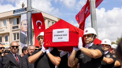 Son yolculuğuna uğurlandı