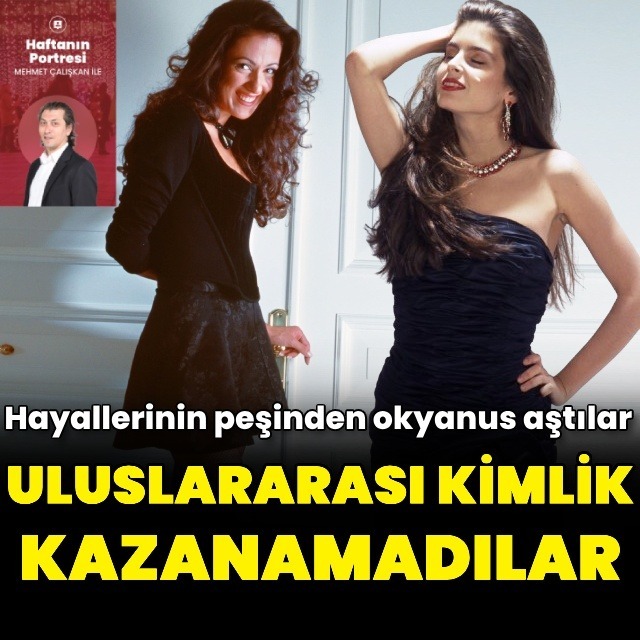Hayallerinin peşinde okyanusu aştılar