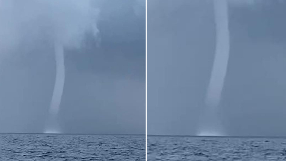 Marmara Denizi'nde korkutan hortum