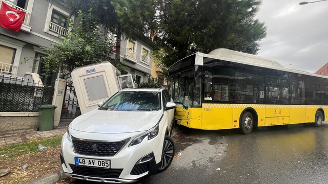İETT otobüsü ortalığı savaş alanına çevirdi