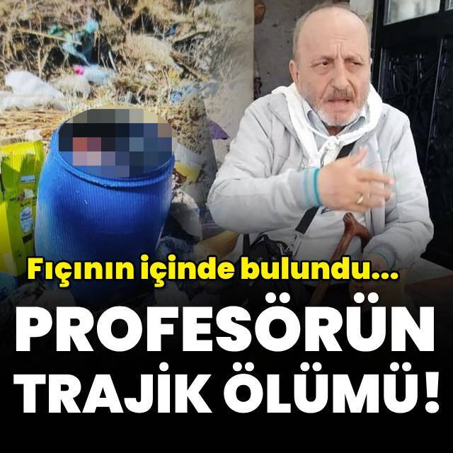 Profesörün trajik ölümü!