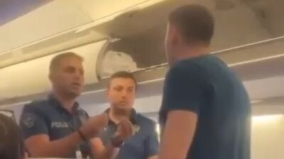 Uçakta olay çıkarınca kara listeye alındı