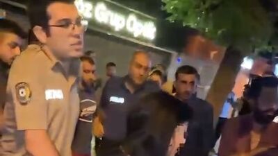 Bekçiyi yaralayan kadın etkisiz hale getirildi