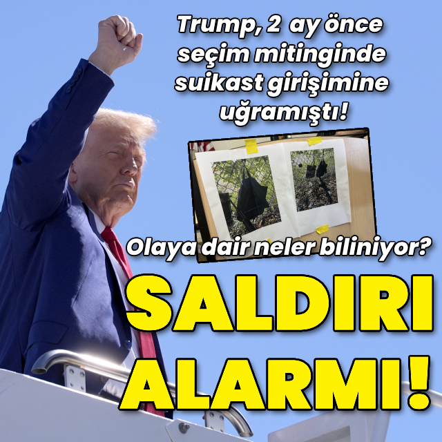 Trump'a yönelik "saldırı alarmına" dair neler biliniyor?