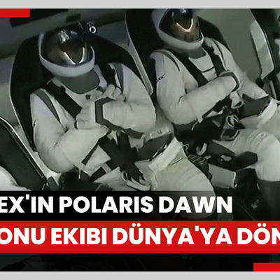 SpaceX'in Polaris Dawn misyonu ekibi Dünya'ya döndü