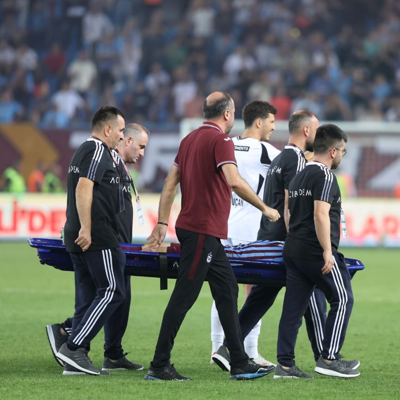 Trabzonspor'dan sakatlık açıklaması!