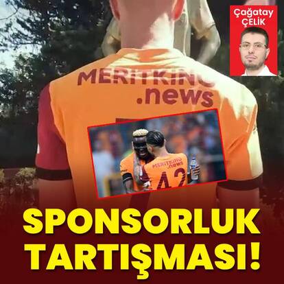  Galatasaray'da sponsorluk tartışması!