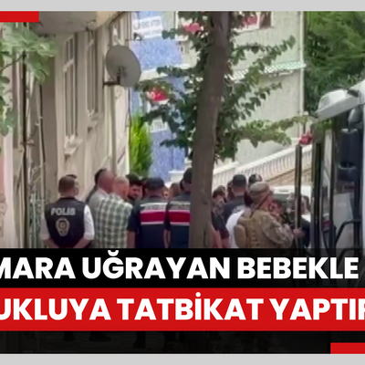 Tekirdağ'da cinsel istismara uğrayan bebekle ilgili 2 tutukluya evde tatbikat yaptırıldı
