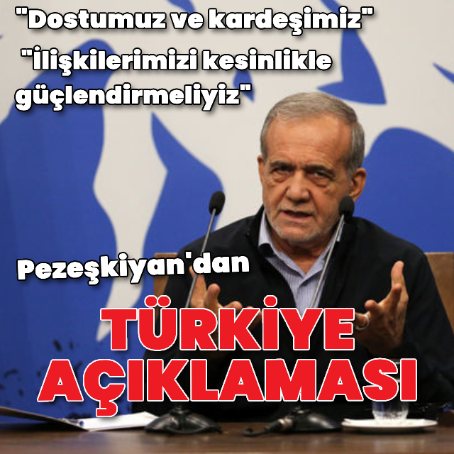 'Türkiye bizim dostumuz'