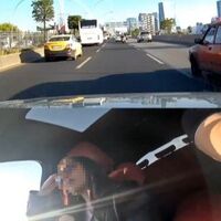  Trafikte makas atan sürücü gözaltında